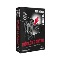   Fekete történetek: Döglött akták kártyajáték | 50 megoldatlan, valódi bűnügy logikai rejtvényként