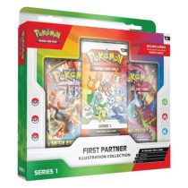  Pokémon TCG: First Partner Illustration Collection - Series 1 Gyűjtői kártya csomag