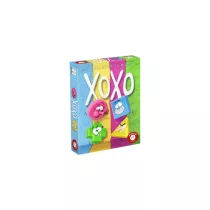   XOXO társasjáték – közös készletből épülő 3-as sor kirakó