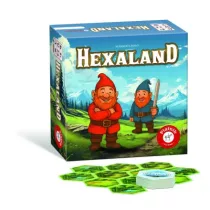   Hexaland stratégiai társasjáték – törpés vonalba rendezős kihívás