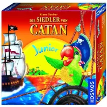   Catan Junior társasjáték – kalózos kereskedés és építkezés gyerekeknek