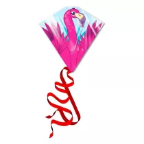 Gyémánt alakú szélsárkány - flamingo