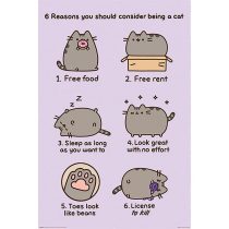 Pusheen (REASONS TO BE A CAT) maxi poszter