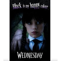 WEDNESDAY (BLACK IS MY HAPPY COLOUR) poszter