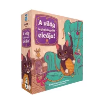   A világ legboldogabb cicája! társasjáték – macskaotthon-építős családi játék