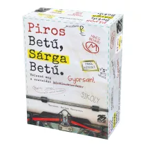   Piros betű, sárga betű társasjáték – gyors szavas partijáték