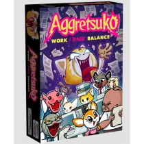 Aggretsuko Work/Rage Balance angol nyelvű kártyajáték