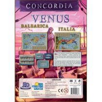 Concordia Balearica/Italia, társasjáték, angol nyelvű