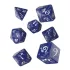 Classic RPG Cobalt & white kocka szett (7)