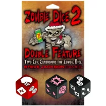 Zombie Dice 2 Double Feature társasjáték, angol nyelvű