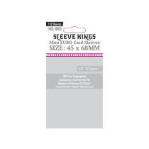   Sleeve Kings mini Euro kártyavédő (110 db-os csomag) 45 x 68 mm