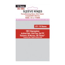   Sleeve Kings "Terraforming Mars - Dice Game" kártyavédő (110 db-os csomag) 55 x 77 mm