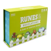 Runes & Regulations társasjáték, angol nyelvű
