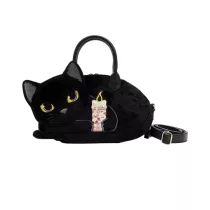   Loungefly Disney: Hocus Pocus - Binx with candle crossbody táska
