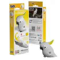 EUGY Kakadu 3D puzzle