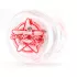 YoYoFactory Spinstar LED áttetsző/piros yo-yo