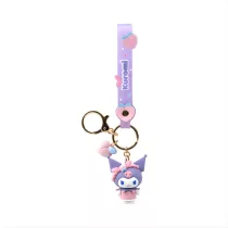 YüMe Sanrio Peach Series Kuromi Kulcstartó